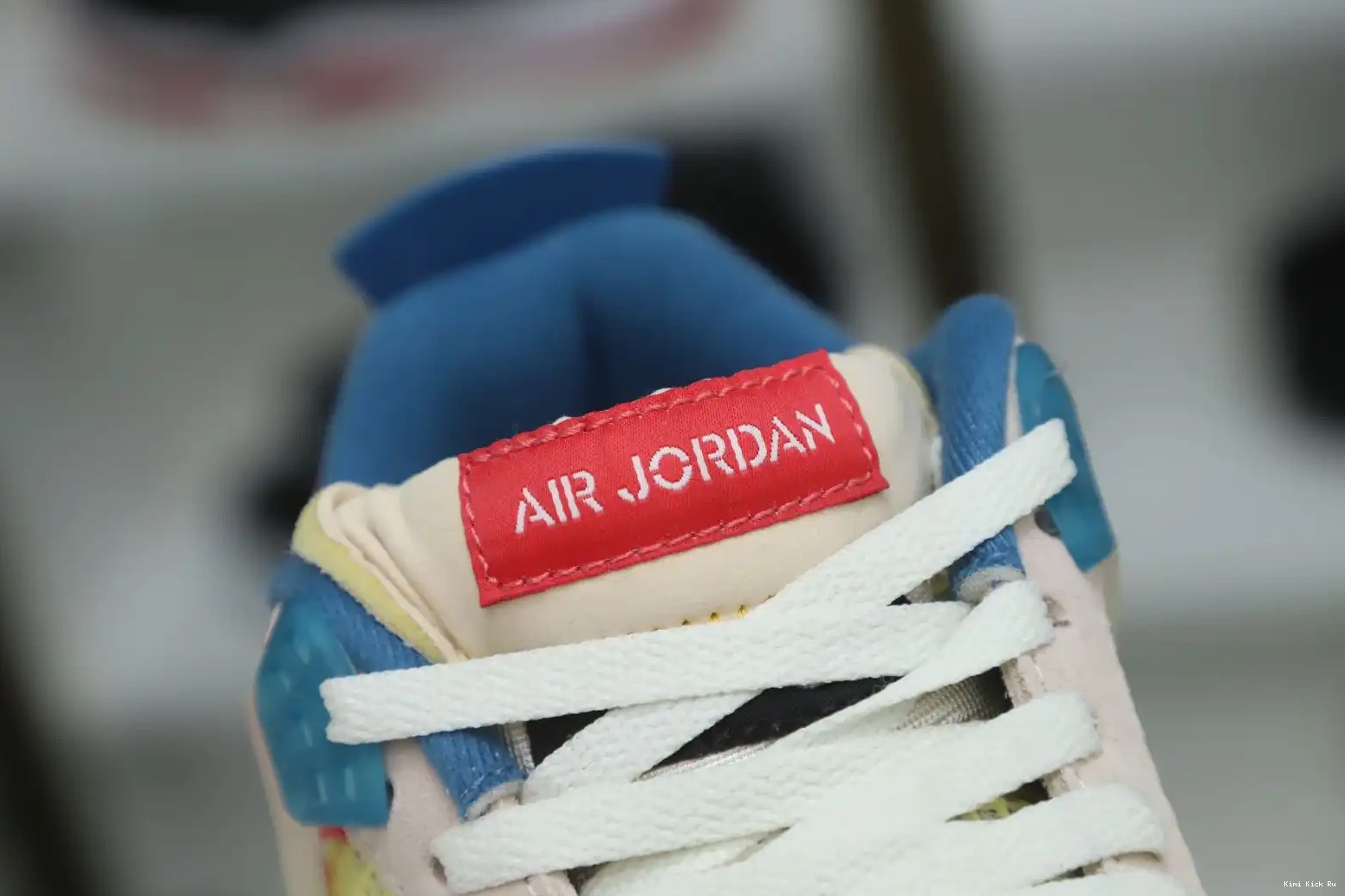 'GUAVA X UNION AIR ICE' JORDAN 4 LA RETRO Kimikick 0505